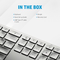 HP 970 Programmable Wireless K – trådløst, programmerbart tastatur